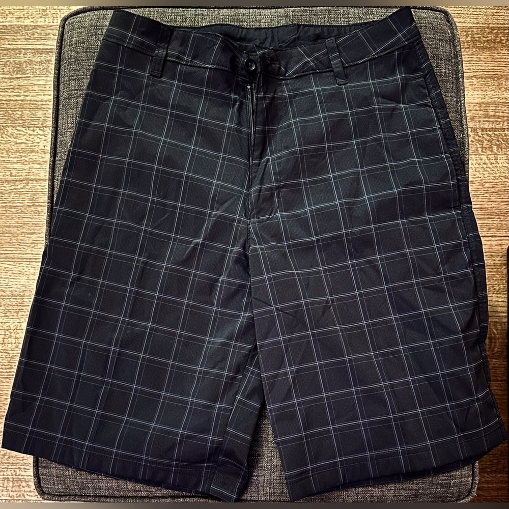 Champion Duo Dry 30W Medium Hybrid Plaid Golf Shorts Men. NWOT